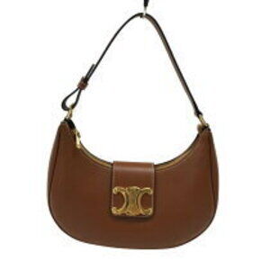 Celine Ava Shoulder Bag Tan Smooth Calf